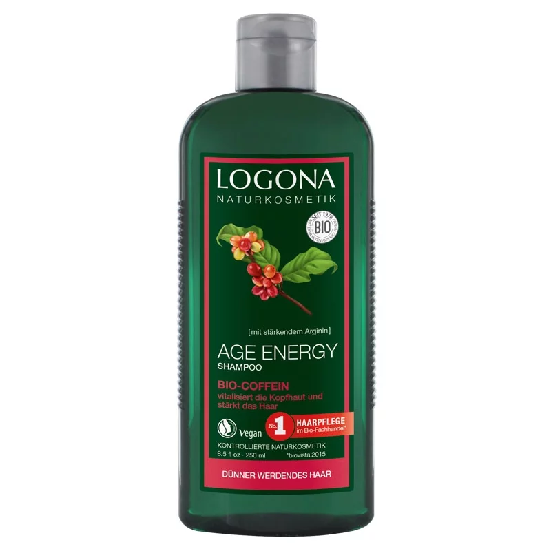 Shampooing age energy BIO caféine - 250ml - Logona