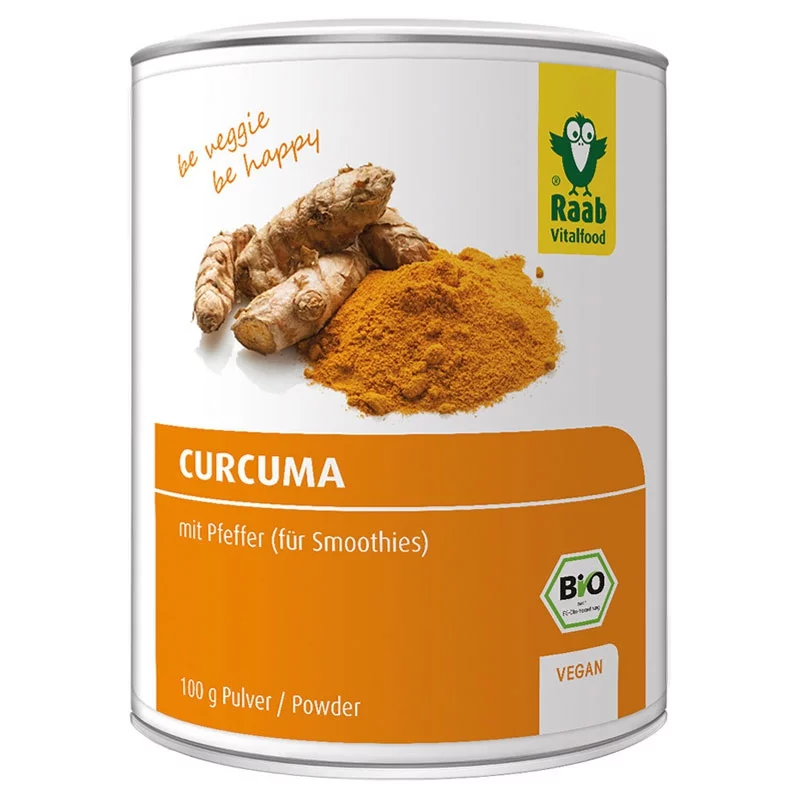 BIO-Curcuma Pulver - 100g - Raab Vitalfood