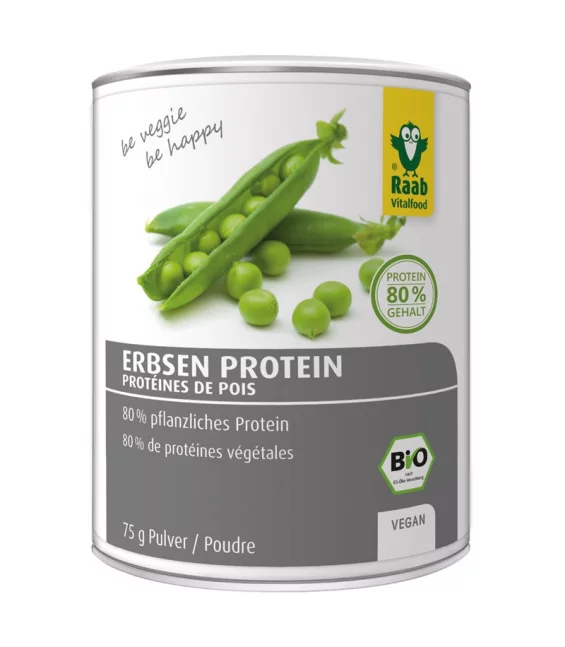 BIO-Erbsen Protein Pulver - 75g - Raab Vitalfood