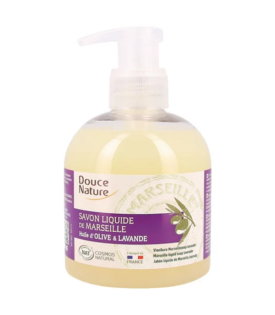 Natürliche Marseiller Flüssigseife Olive & Lavendel - 300ml - Douce Nature