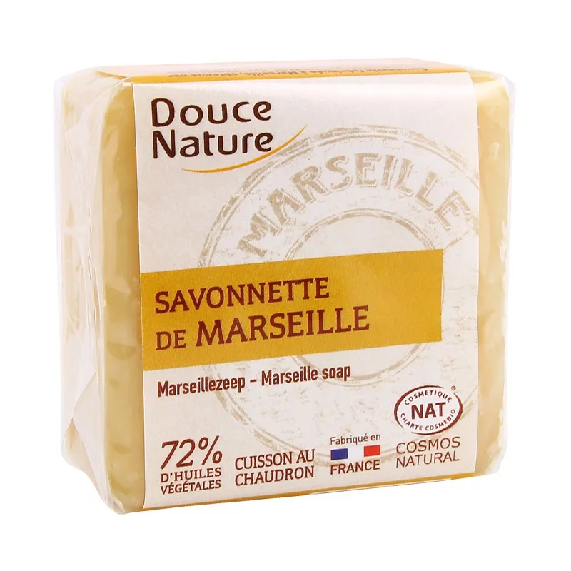 Savonnette de Marseille naturelle - 100g - Douce Nature