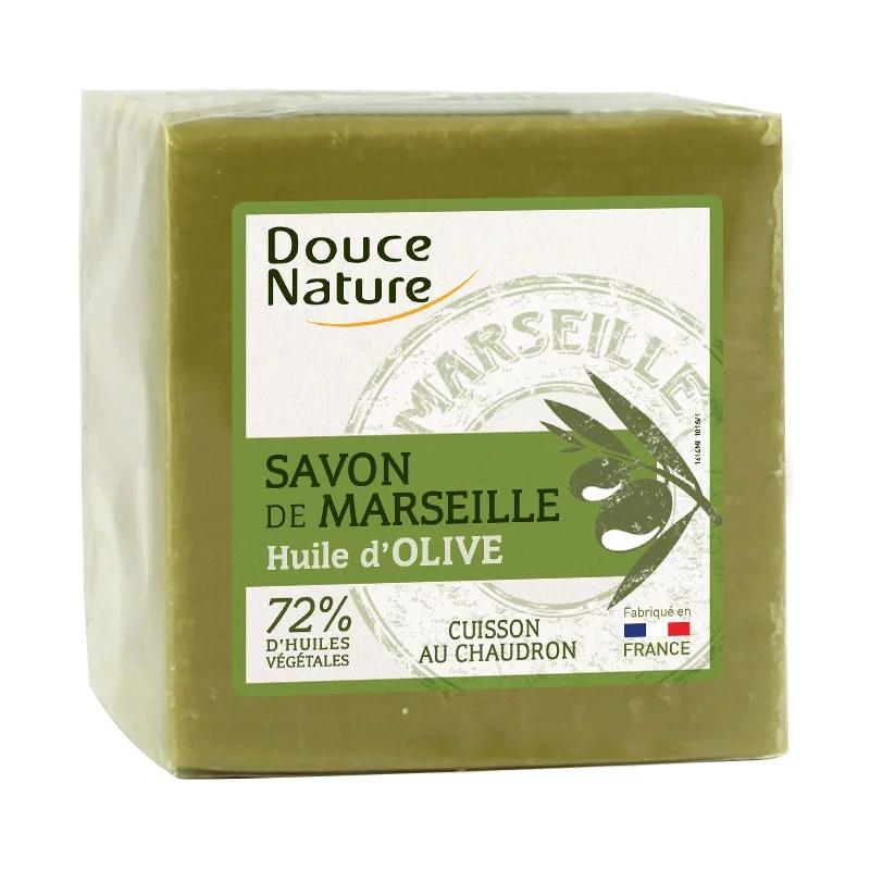 Savon de Marseille naturel huile d'olive - 600g - Douce Nature