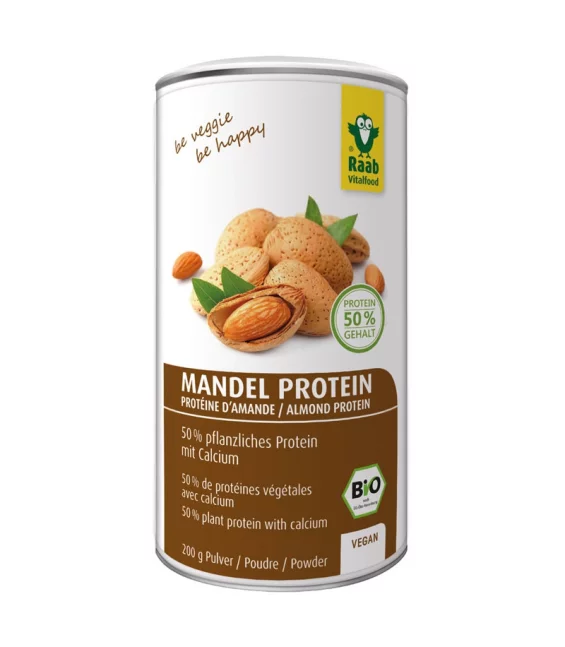 BIO-Mandel Protein Pulver - 200g - Raab Vitalfood
