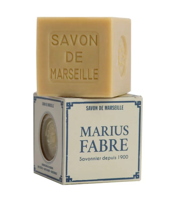Savon de Marseille blanc pour le linge - 400g - Marius Fabre