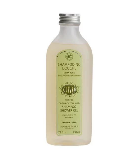 Dusch-Shampoo BIO extra mild Olivenöl & Aloe Vera - 230ml - Marius Fabre