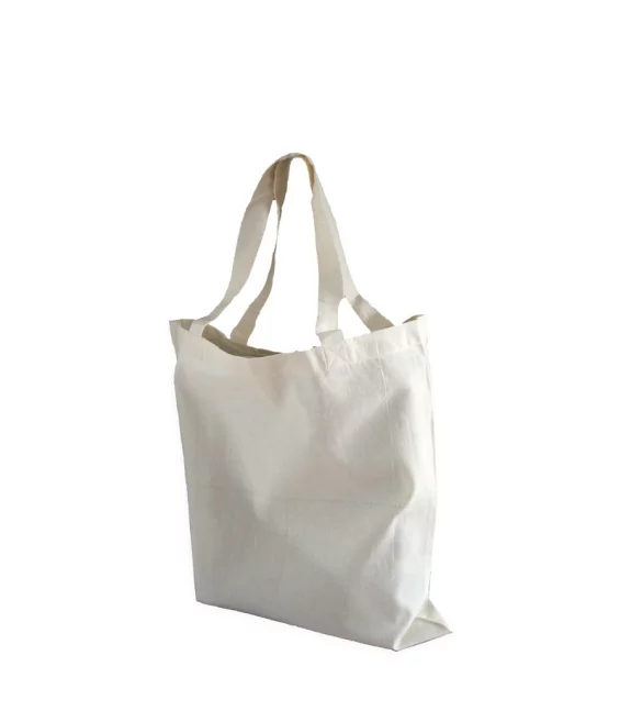 Einkaufstaschen mit kurzem Henkel aus Bio-Baumwolle - ah table !