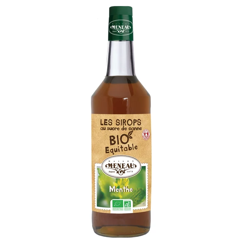 Sirop de menthe BIO - 1l - Meneau