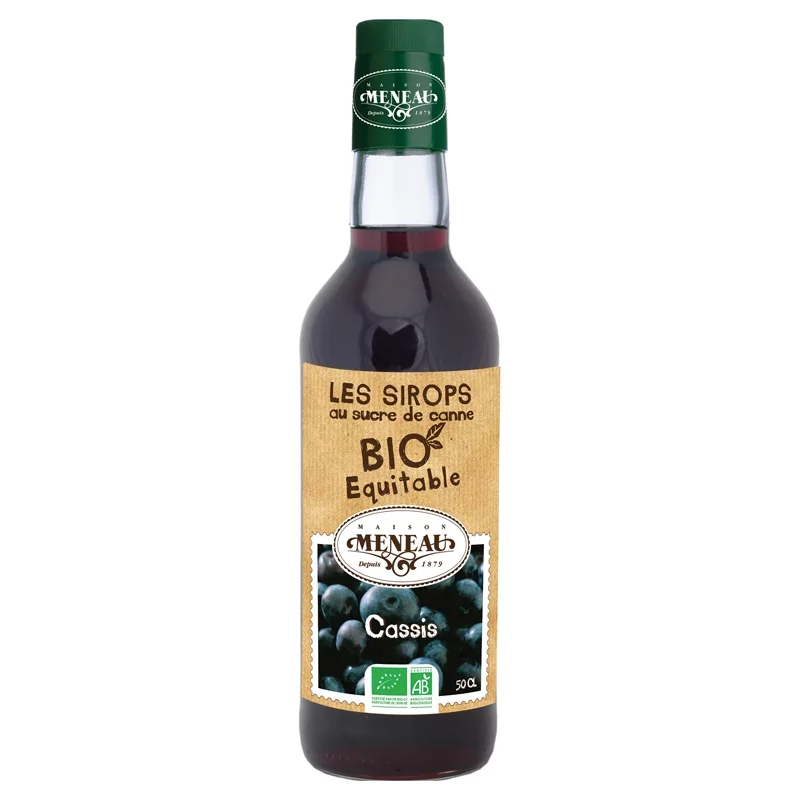 Sirop de cassis BIO - 50cl - Meneau