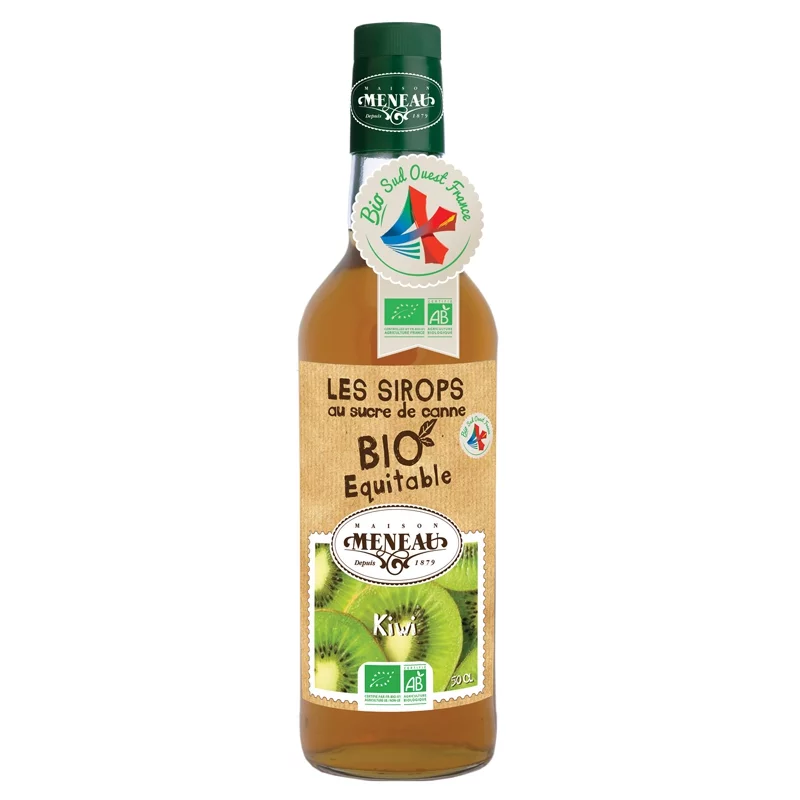 Sirop de kiwi BIO - 50cl - Meneau