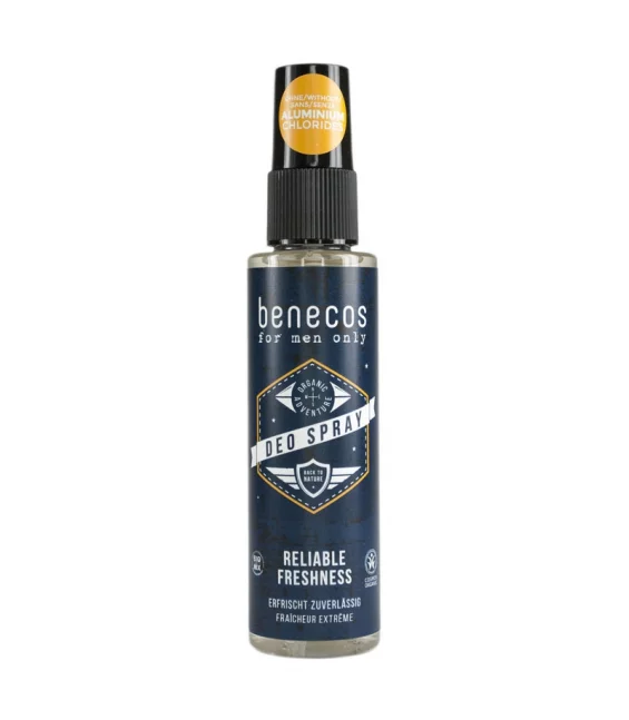 Déodorant spray homme BIO verveine - 75ml - Benecos