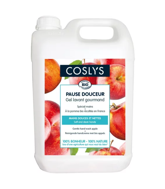 Crème lavante mains douceur BIO pomme - 5l - Coslys