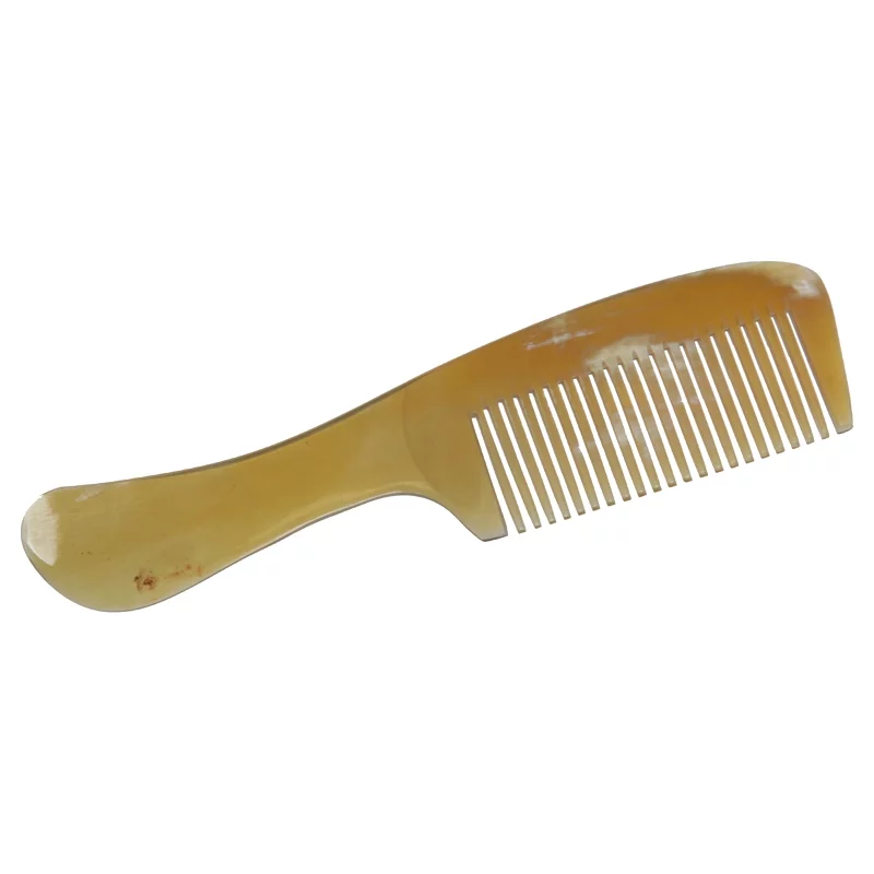 Peigne à manche en corne femme denture moyenne - 1 pièce - Martin Groetsch