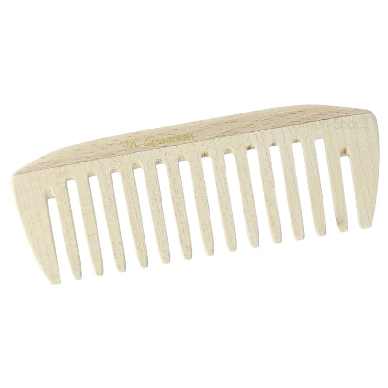 Peigne de poche en bois denture large - 1 pièce - Martin Groetsch
