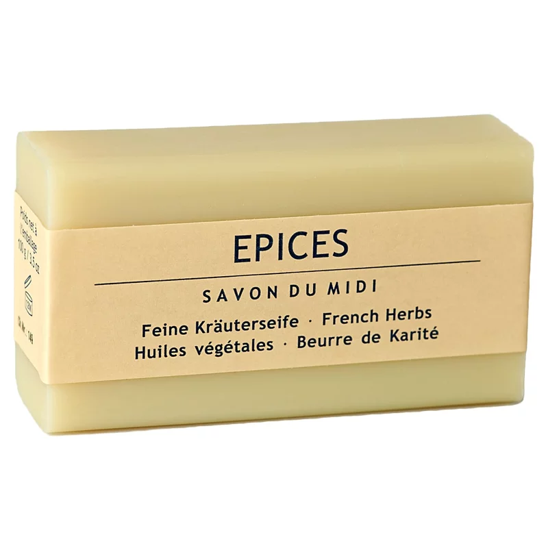 Savon au beurre de karité & épices - 100g - Savon du Midi