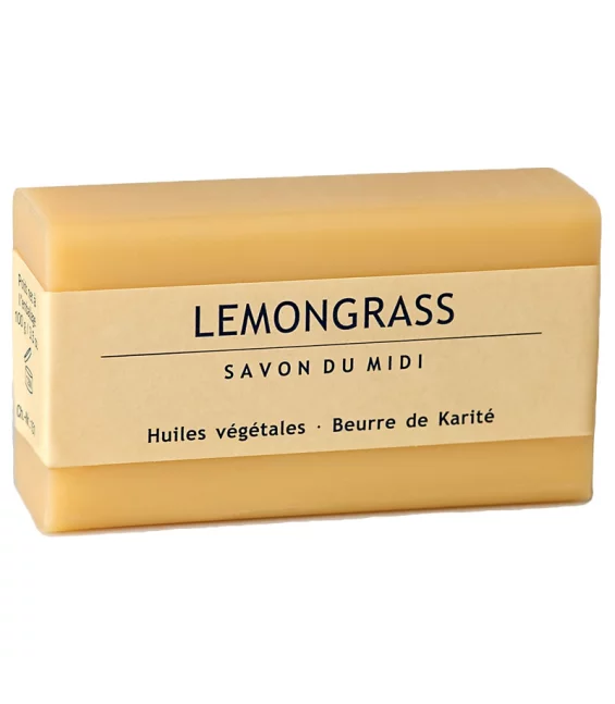 Savon au beurre de karité & lemongrass - 100g - Savon du Midi