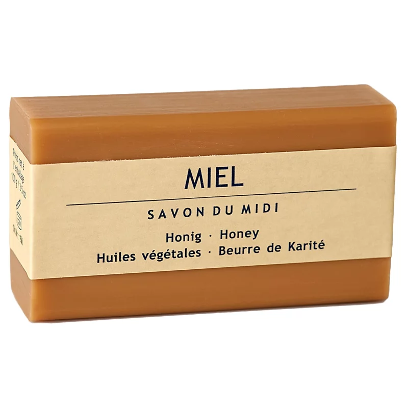 Savon au beurre de karité & miel - 100g - Savon du Midi