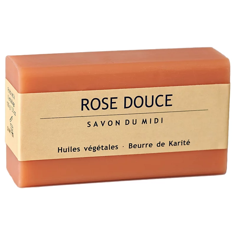 Karité-Seife & Rose Douce - 100g - Savon du Midi