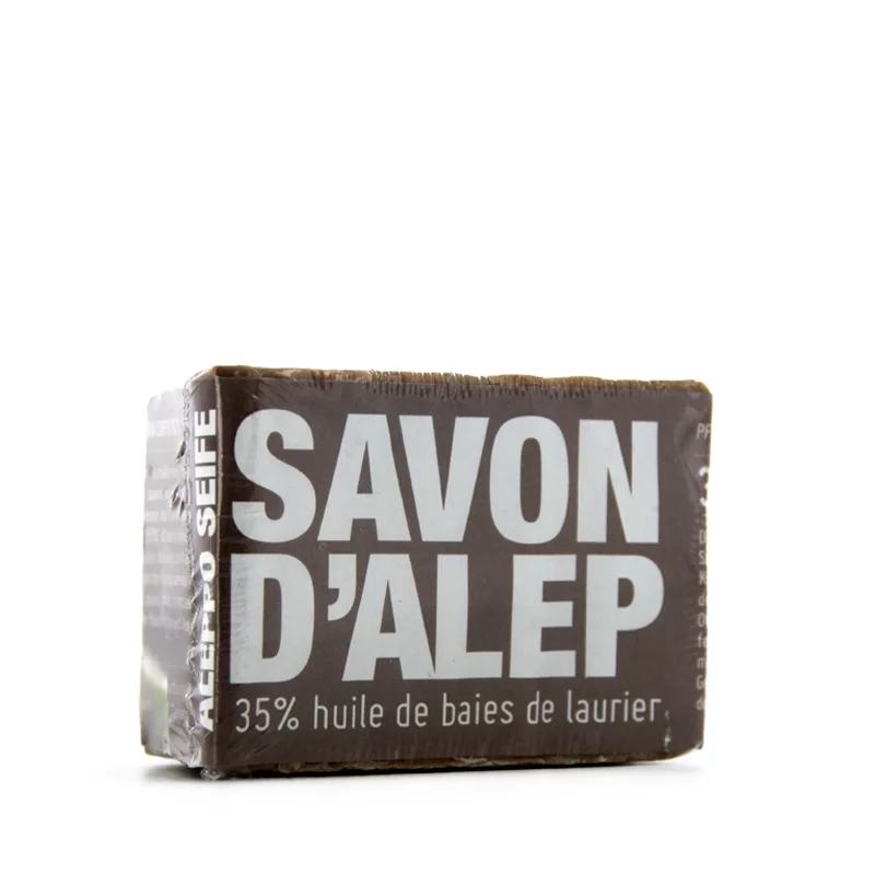 Savon d'Alep naturel 35% huile de laurier - 200g - BIOnaturis