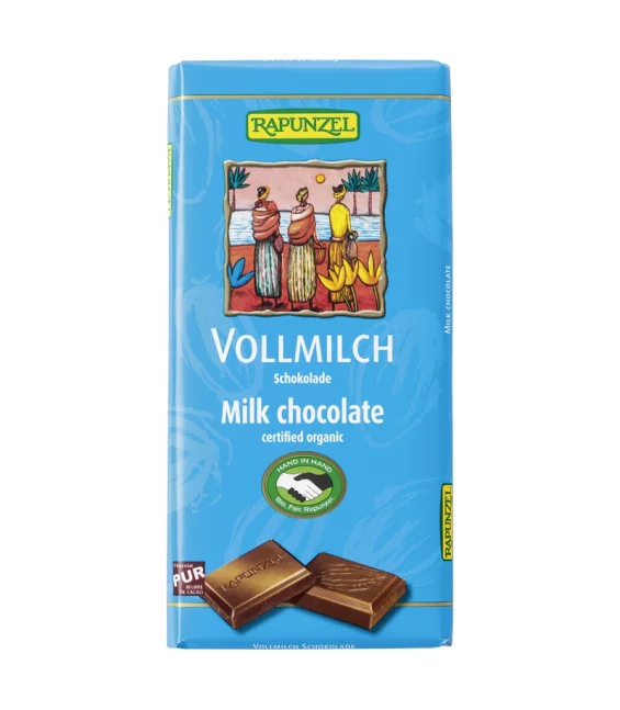 Chocolat au lait BIO - 100g - Rapunzel
