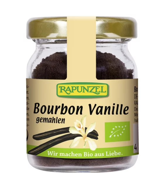BIO-Bourbon Vanille gemahlen - 15g - Rapunzel