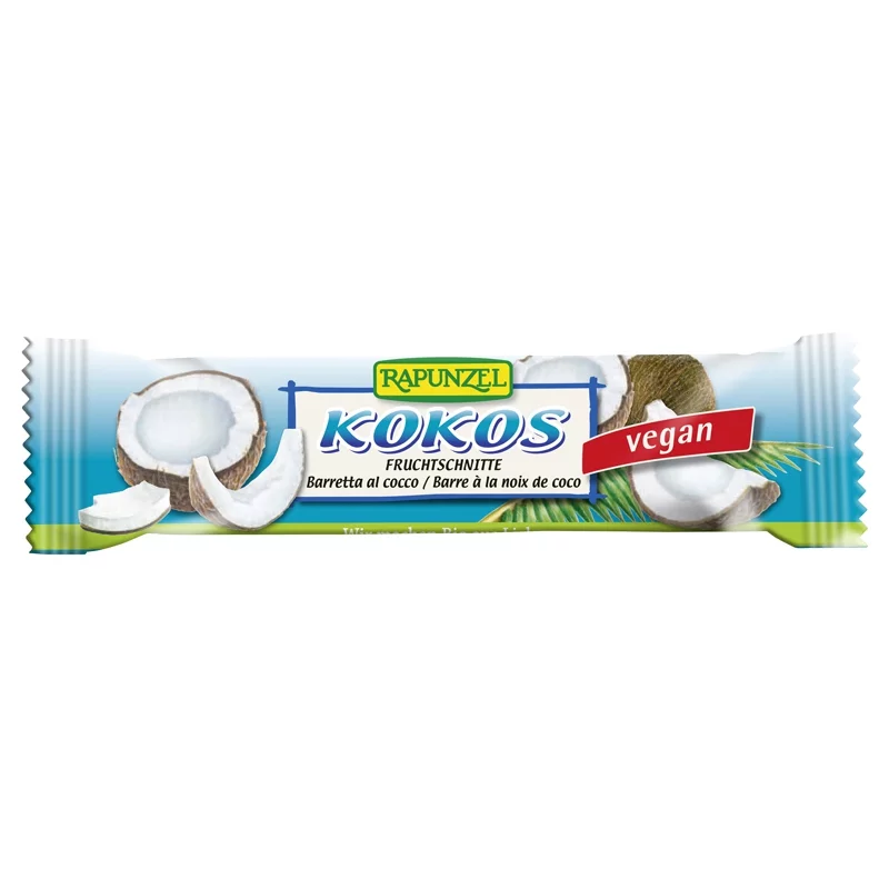 BIO-Fruchtschnitte Kokos - 40g - Rapunzel