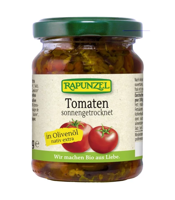 Tomates séchées à l'huile d'olive BIO - 120g - Rapunzel