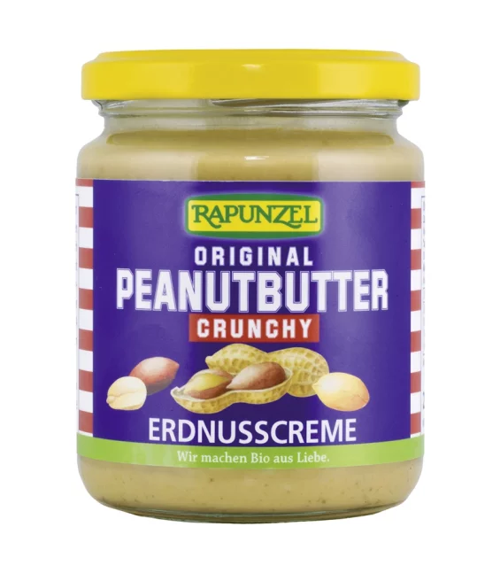 Peanutbutter Crunchy BIO-Erdnusscreme - 250g - Rapunzel