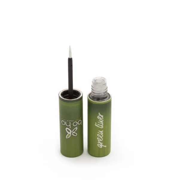 Flüssiger BIO-Eyeliner N°03 Schwarz - Boho Green Make-up