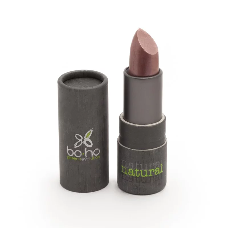 BIO-Lippenstift perlmutt N°404 Englische Rose - Boho Green Make-up