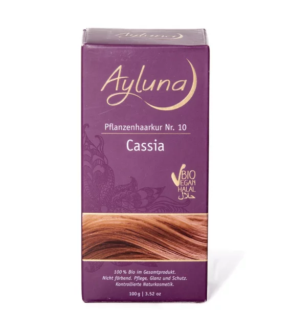 BIO-Pflanzenhaarkur N°10 Cassia - 100g - Ayluna