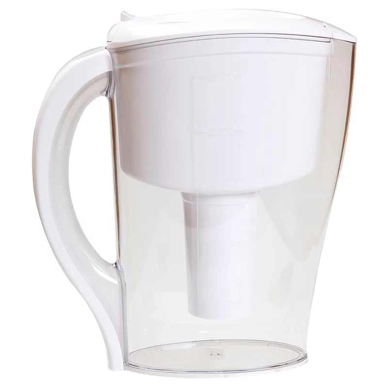 Filtre-pichet eco blanc avec dateur manuel - 2,5l - Hydropure