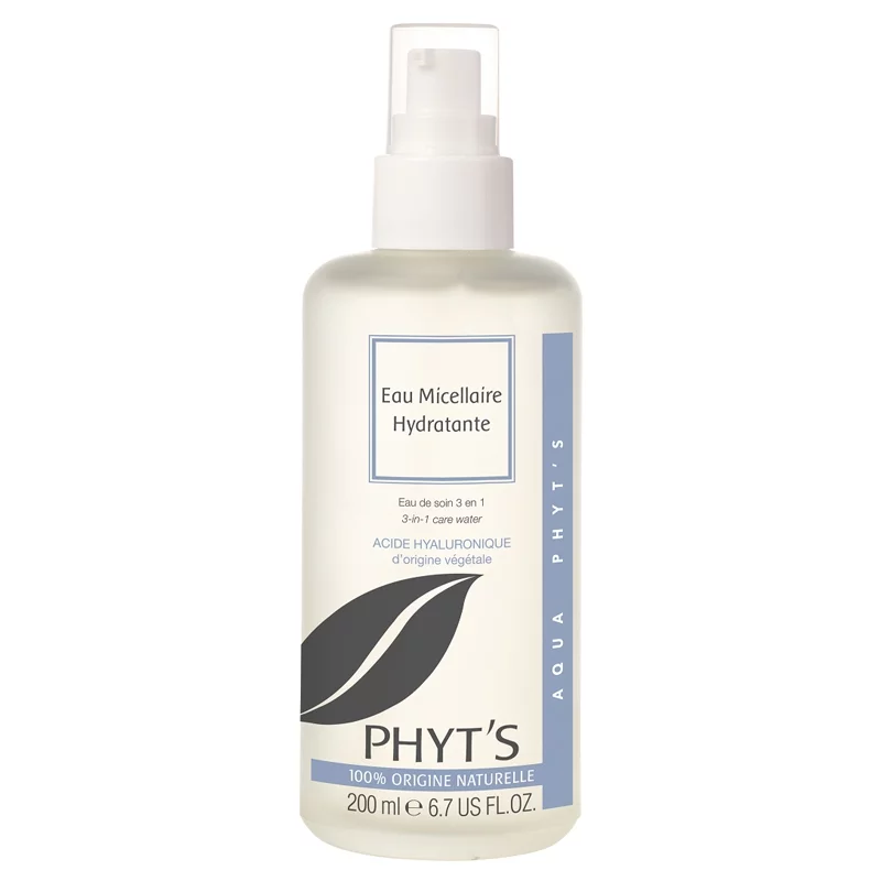 Eau micellaire hydratante BIO acide hyaluronique - 200ml - Phyt's