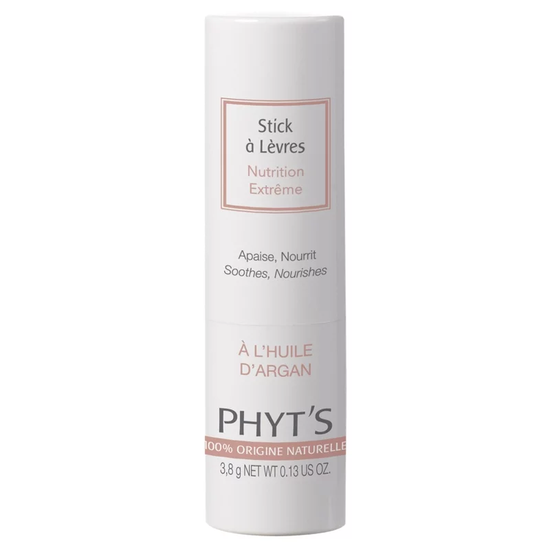 Stick à lèvres nutrition extrême BIO argan & karité - 3,8g - Phyt's