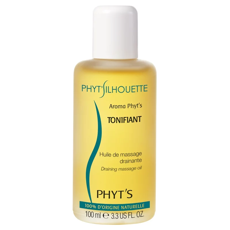 Huile de massage drainante BIO citron & sauge - 100ml - Phyt's