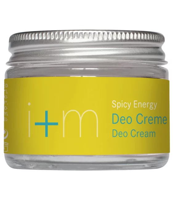 Déodorant crème BIO Spicy Energy - 30ml - i+m