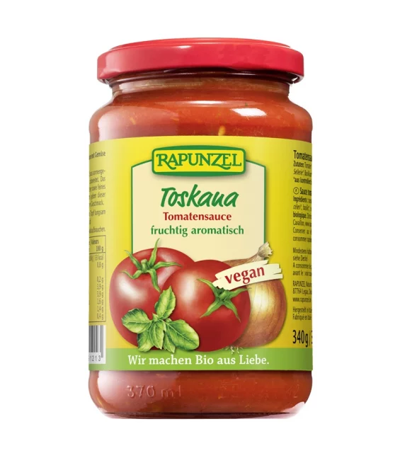 Sauce tomate Toscana BIO - 340g - Rapunzel