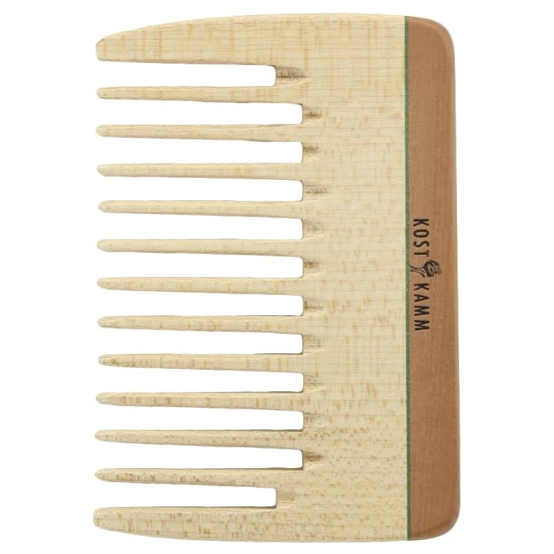 Peigne mécheur en bois denture large - Kost Kamm