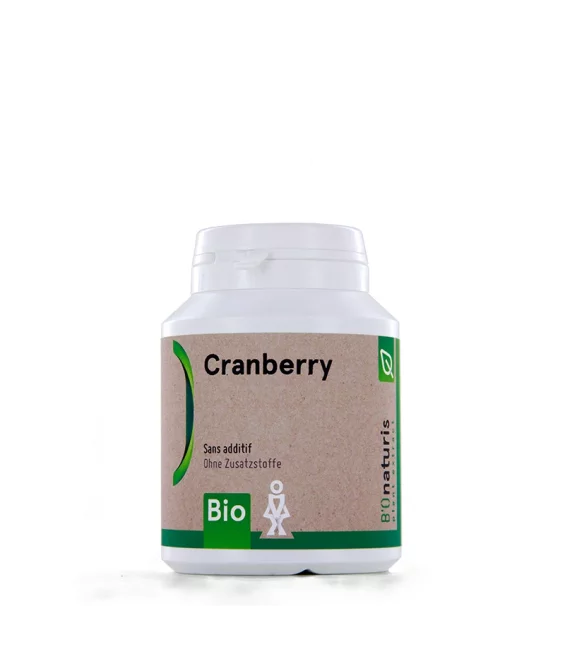 Cranberry BIO 250 mg 120 gélules - BIOnaturis