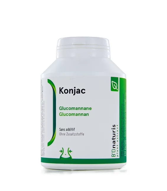 Glucomannane Konjac 334 mg 270 gélules - BIOnaturis