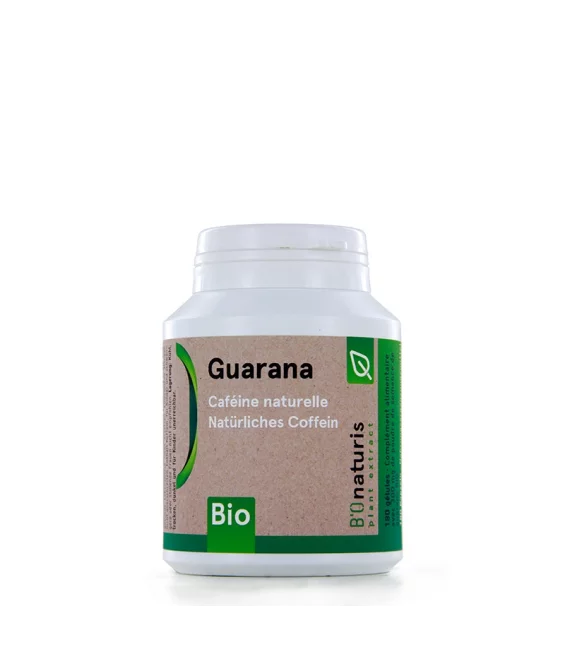 Guarana BIO 350 mg 180 gélules - BIOnaturis