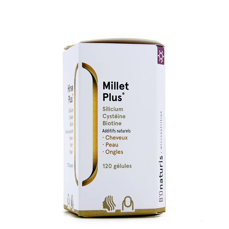 Millet Plus 120 gélules - BIOnaturis