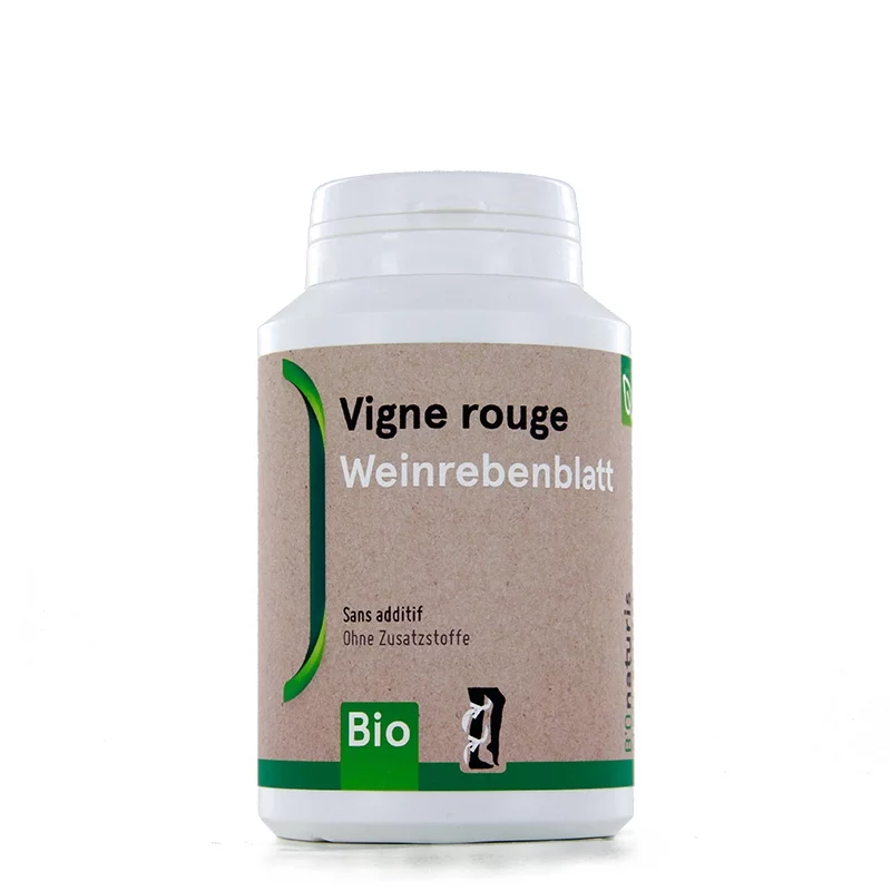 Vigne rouge BIO 270 mg 180 gélules - BIOnaturis