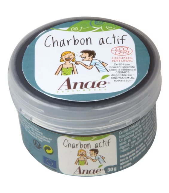 Charbon actif - 30g - Anaé