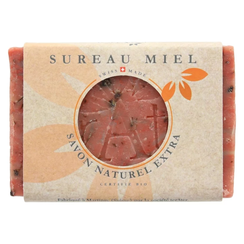 Savon BIO Sureau, miel & lin - 100g - terAter