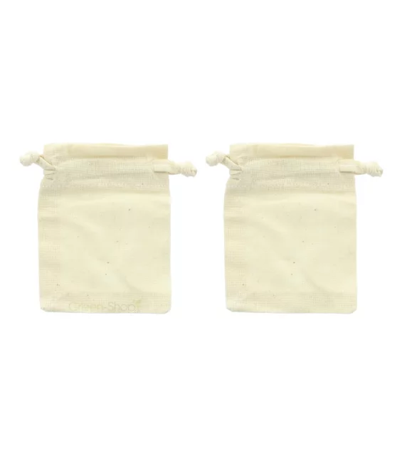 2 cotton bags