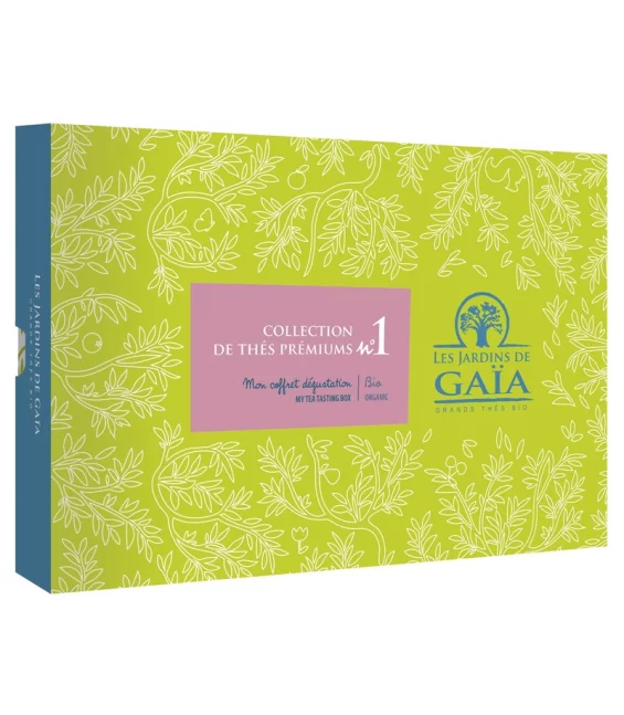 Mon coffret dégustation BIO Collection thés prémiums 1 - Les Jardins de Gaïa