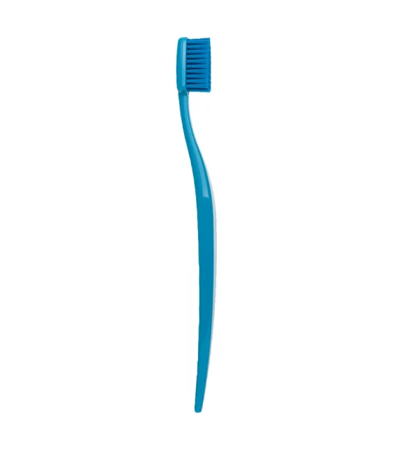 Brosse à dents en résidus de bois Bleu Medium Soft Nylon - Biobrush