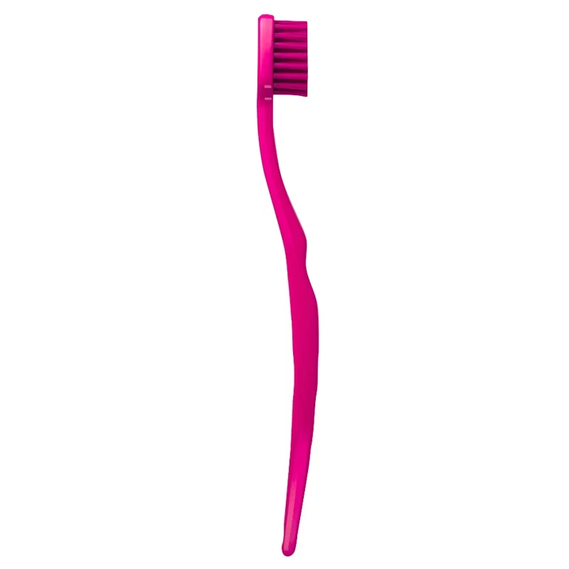 Brosse à dents enfant en résidus de bois Rose Medium Soft Nylon - Biobrush