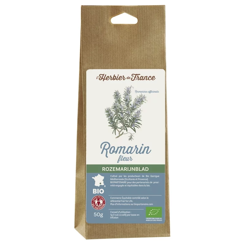 BIO-Rosmarin - 50g - L'Herbier de France