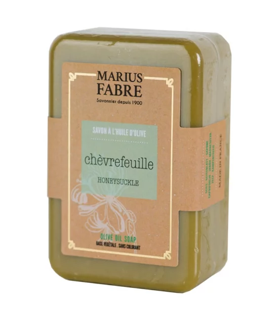 Savonnette à l'huile d'olive & au chèvrefeuille - 150g - Marius Fabre